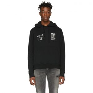 Off-White Black Monalisa Hoodie Off-White Black Monalisa Hoodie
