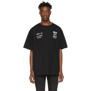 Off-White Black Monalisa T-Shirt Off-White Black Monalisa T-Shirt
