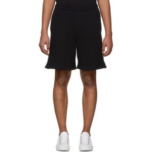 Off-White SSENSE Exclusive Black 3D Diag Shorts Off-White SSENSE Exclusive Black 3D Diag Shorts
