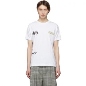 Off-White White Bus Skinny T-Shirt Off-White White Bus Skinny T-Shirt