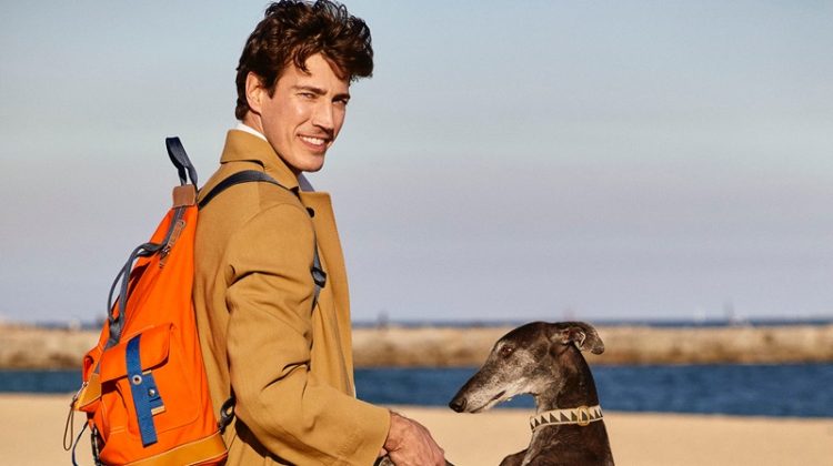 Oriol Elcacho Charms in Beach Cover Story for El País Semanal