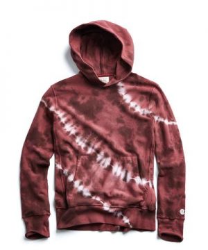 Plum Tie Dye Popover Hoodie Plum Tie Dye Popover Hoodie