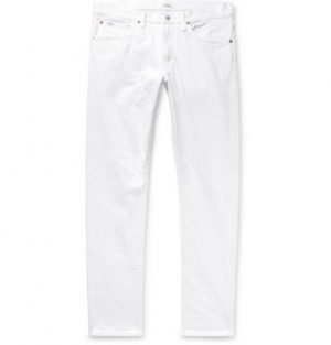 Polo Ralph Lauren - Slim-Fit Denim Jeans - Men - White Polo Ralph Lauren - Slim-Fit Denim Jeans - Men - White