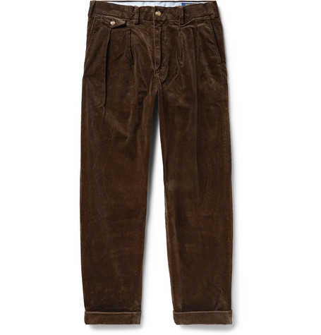 ralph lauren cord trousers