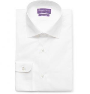 Ralph Lauren Purple Label - White Aston Cotton-Poplin Shirt - Men - White Ralph Lauren Purple Label - White Aston Cotton-Poplin Shirt - Men - White