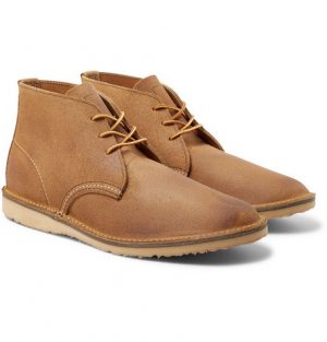 Red Wing Shoes - Weekender Rough-Out Leather Chukka Boots - Men - Beige Red Wing Shoes - Weekender Rough-Out Leather Chukka Boots - Men - Beige
