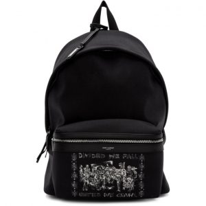 Saint Laurent Black City Backpack Saint Laurent Black City Backpack
