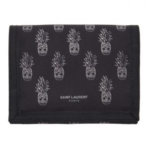 Saint Laurent Black Pineapple Wallet Saint Laurent Black Pineapple Wallet