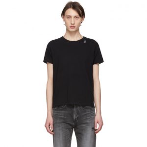 Saint Laurent Black Robot T-Shirt Saint Laurent Black Robot T-Shirt