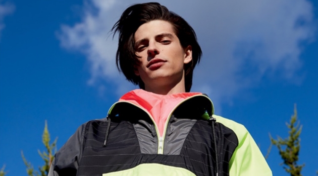 Kris Koslop & More Tackle Spring '19 Style for Saks Kris Koslop sports a spring 2019 look from Marcelo Burlon.