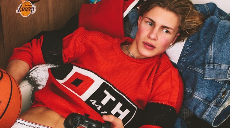 Steve Swish Rocks Tommy Hilfiger for VMAN