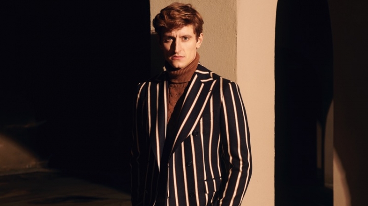 Chris Beek is a Striking Vision for Tagliatore Spring ’19 Campaign