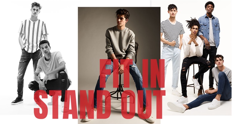 Topman unveils its spring-summer 2019 denim campaign. » Fit In, Stand Out: Discover Topman Spring '19 Denim Campaign Topman unveils its spring-summer 2019 denim campaign.