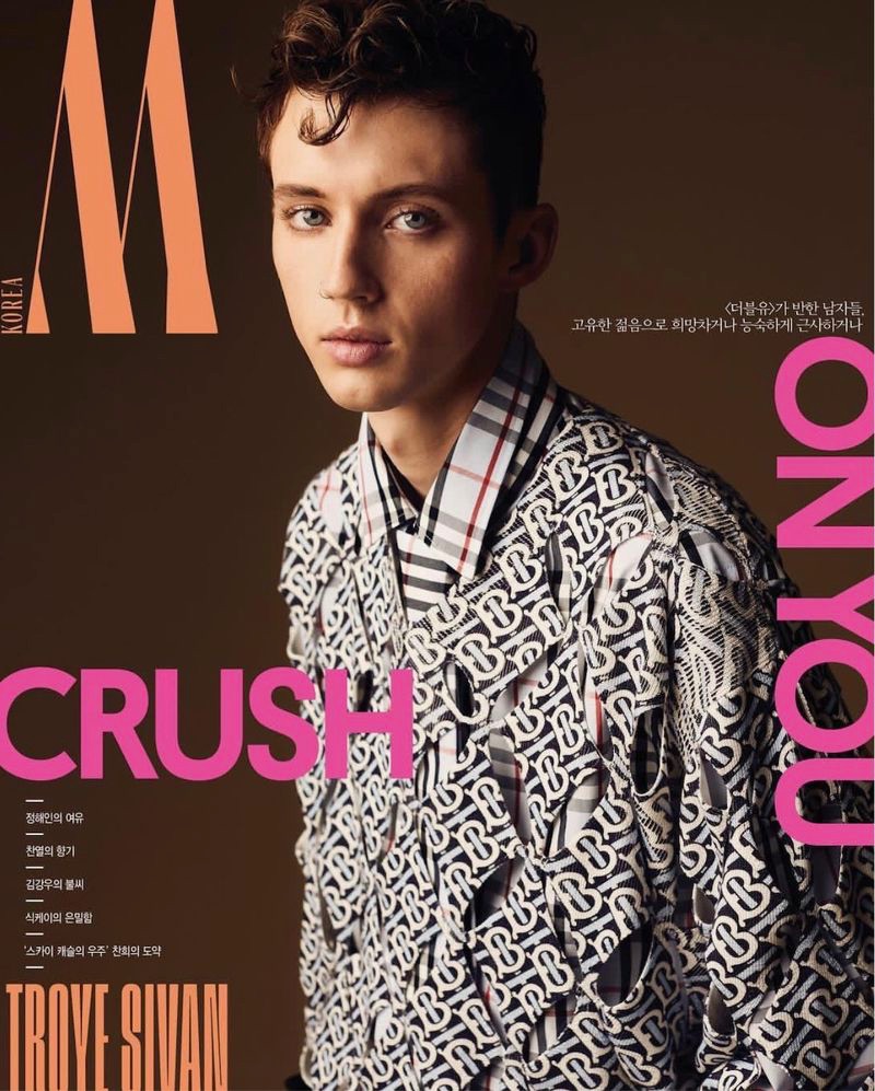 Troye Sivan covers the March 2019 issue of W Korea.