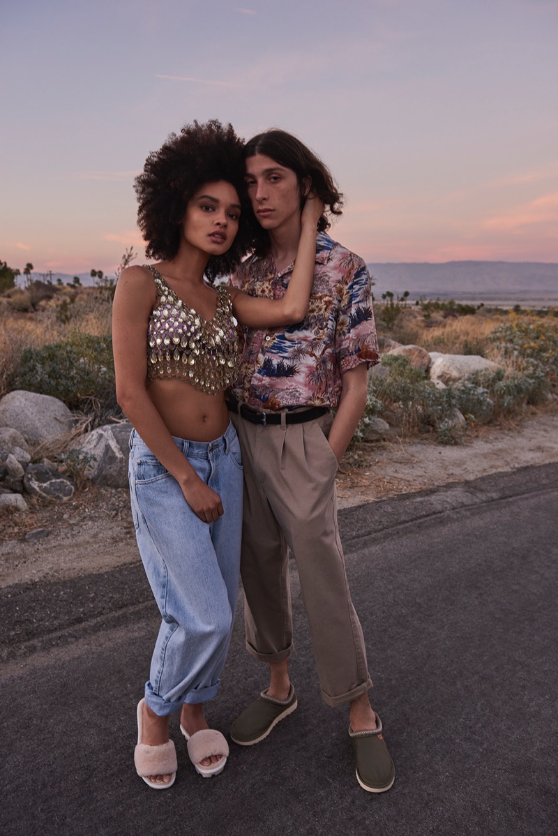 Mikaela Kreuz and Shawkat Sanbar come together for UGG's spring-summer 2019 campaign.