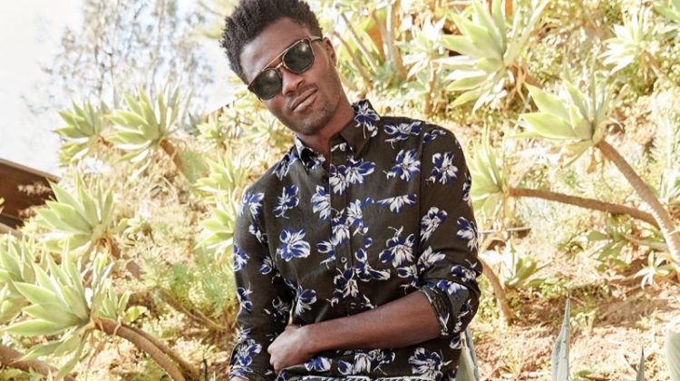 Remi Alade-Chester Rocks Warby Parker’s Fairfax Sunglasses