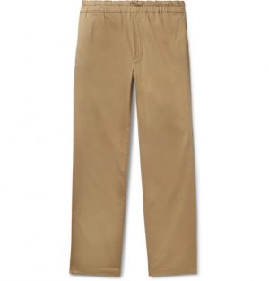Acne Studios - Paco Stretch-Cotton Drawstring Trousers - Men - Beige Acne Studios - Paco Stretch-Cotton Drawstring Trousers - Men - Beige