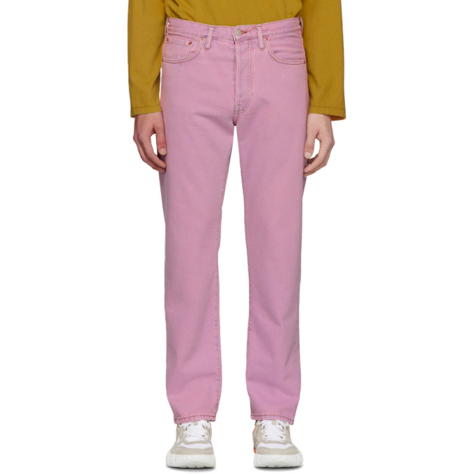 Acne Studios Pink Bla Konst 1996 Jeans | The Fashionisto