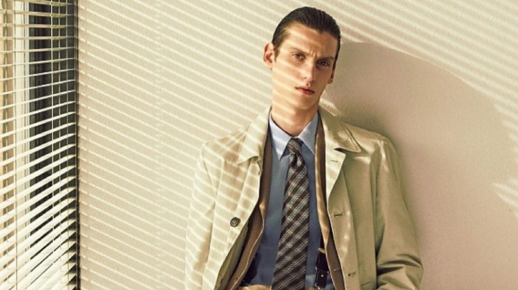 Anthony Gilardot Goes Sartorial for Corriere della Sera Style