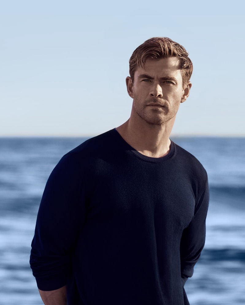 Chris Hemsworth fronts the BOSS Bottled Infinite fragrance campaign.