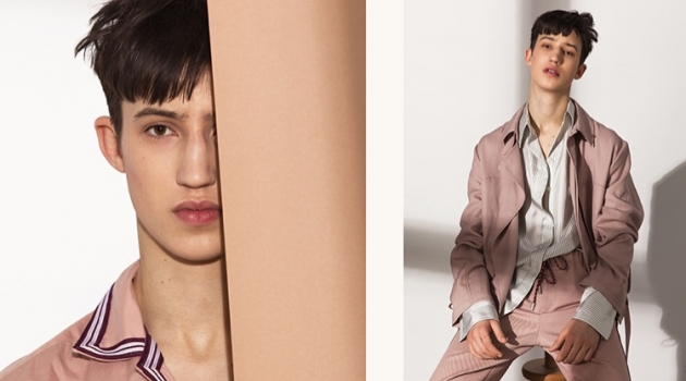 Fausto Sylvester Dons BOSS in 'Paperwork' Fresh face Fausto Sylvester wears covetable spring-summer 2019 fashions from BOSS.
