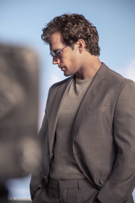 Behind the Scenes BOSS 2019 Eyewear Campaign Henry Cavill 003