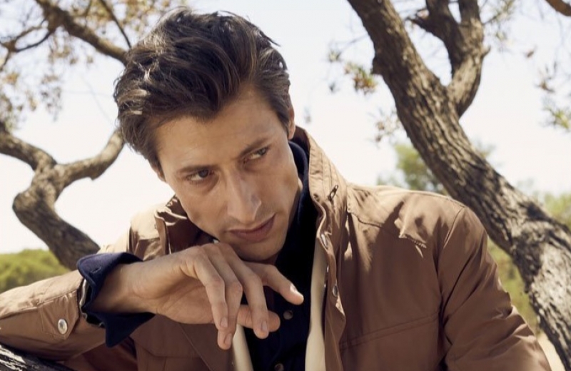 Jonas Mason Embraces Modern Gatsby Style in Brunello Cucinelli