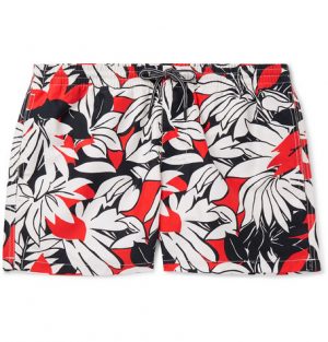 Club Monaco - Arlen Mid-Length Printed Swim Shorts - Men - Multi Club Monaco - Arlen Mid-Length Printed Swim Shorts - Men - Multi