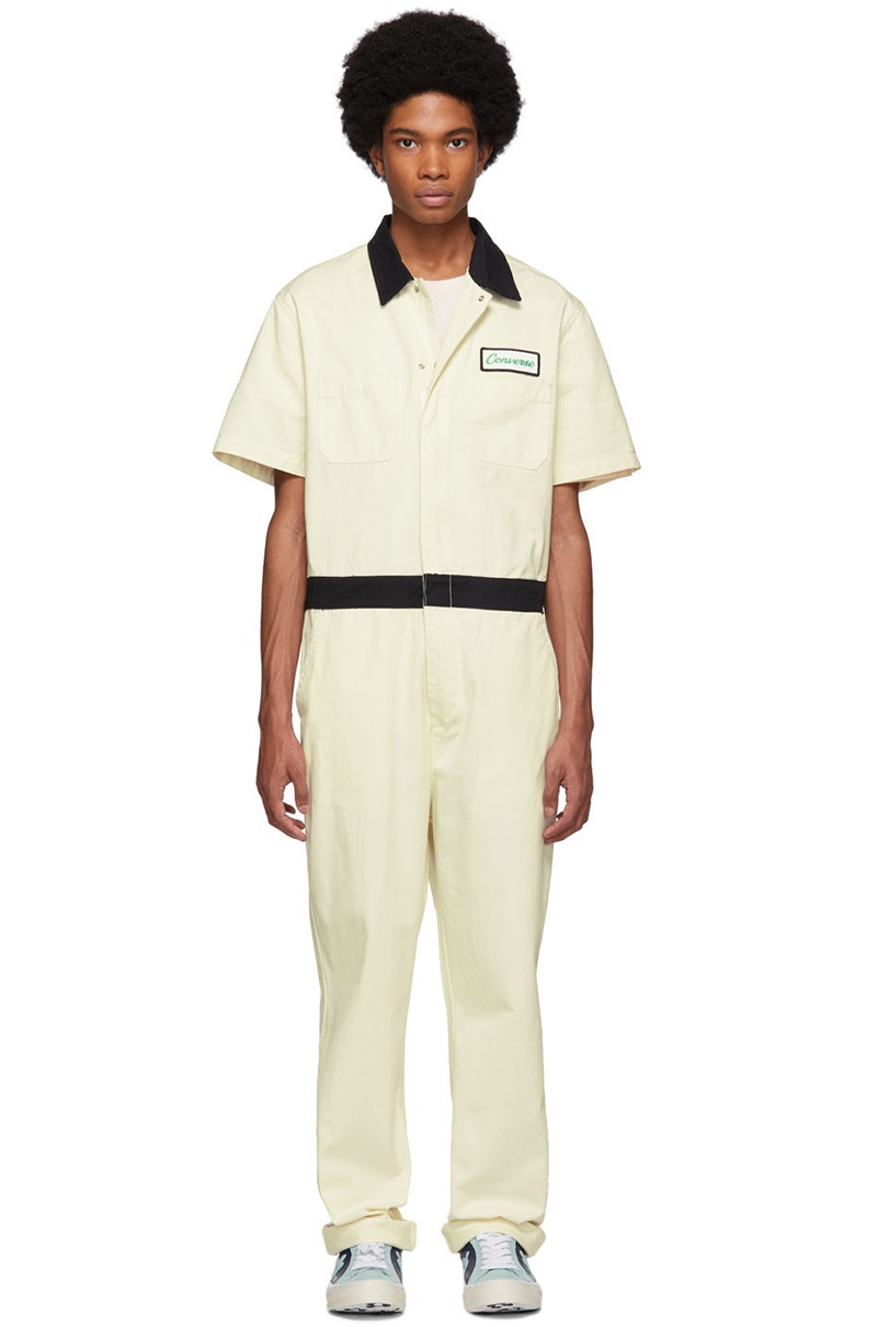 Converse Off-White Golf Le Fleur Jumpsuit $180 » One Piece Wonders: 8 Mens Jumpsuit Styles Converse Off-White Golf Le Fleur Jumpsuit $180