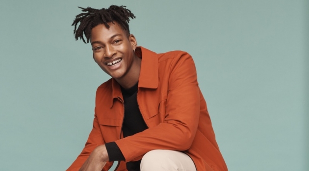 Ty Ogunkoya & Tom Webb Charm in Debenhams Spring '19 Campaign Ty Ogunkoya dons a sleek look for Debenhams' spring-summer 2019 campaign.