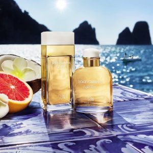 Dolce & Gabbana Light Blue Sun Fragrance Campaign