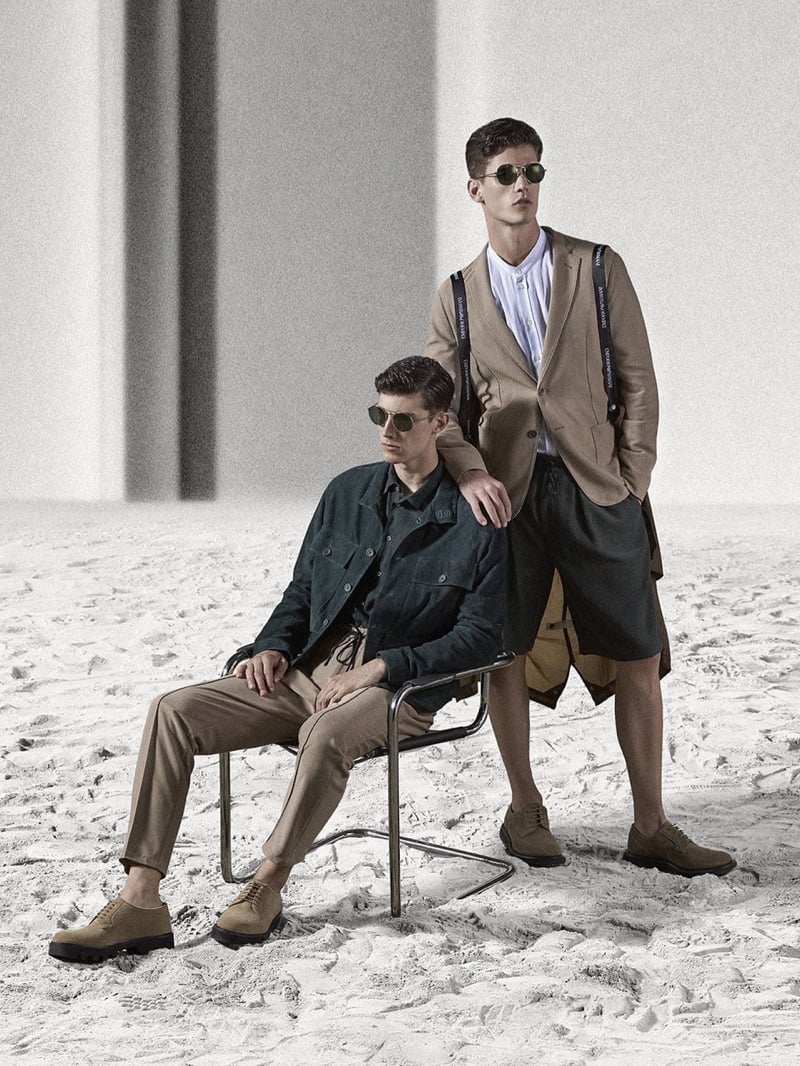 Emporio Armani Spring Summer 2019 Mens Lookbook
