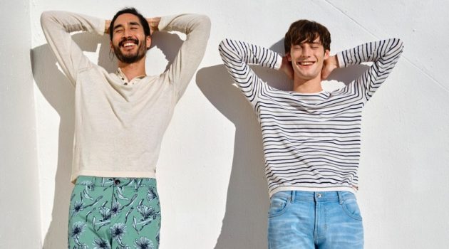 Tony Thornburg & Matt Doran Play It Casual for Esprit Summer '19 Campaign All smiles, Tony Thornburg and Matt Doran star in Esprit's spring-summer 2019 campaign.