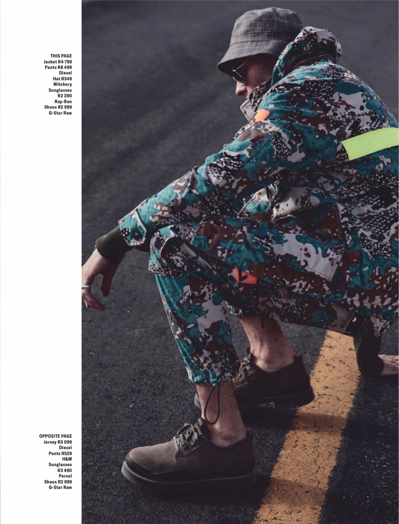 Off-Duty: Evan Leff for GQ South Africa