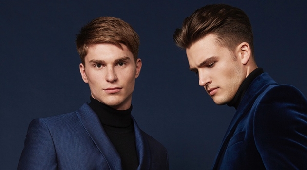 Niclas Gonzales & Philipp Sroda Go Formal in DARKOH Eveningwear Fashionisto Exclusive: Philipp Sroda and Niclas Gonzales photographed by Sophie Daum