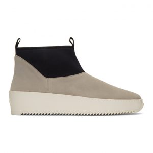 Fear of God Grey and Black Polar Wolf Chelsea Boots Fear of God Grey and Black Polar Wolf Chelsea Boots