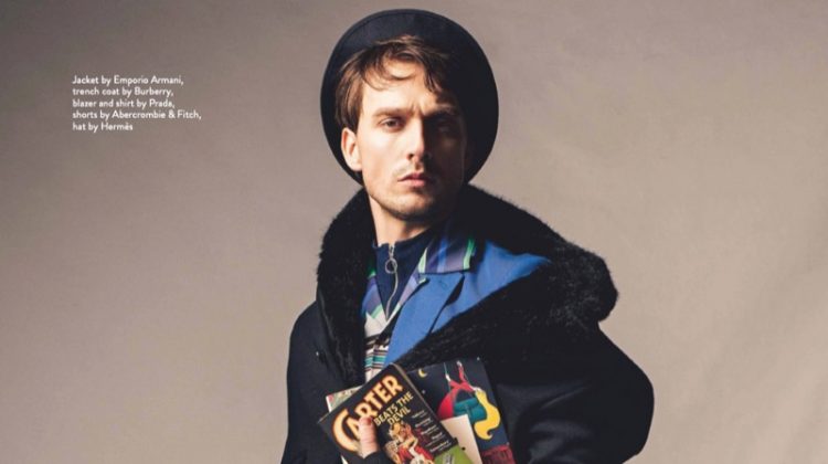 Florin Sopcu is a Preppy Fashion Plate for Da Man