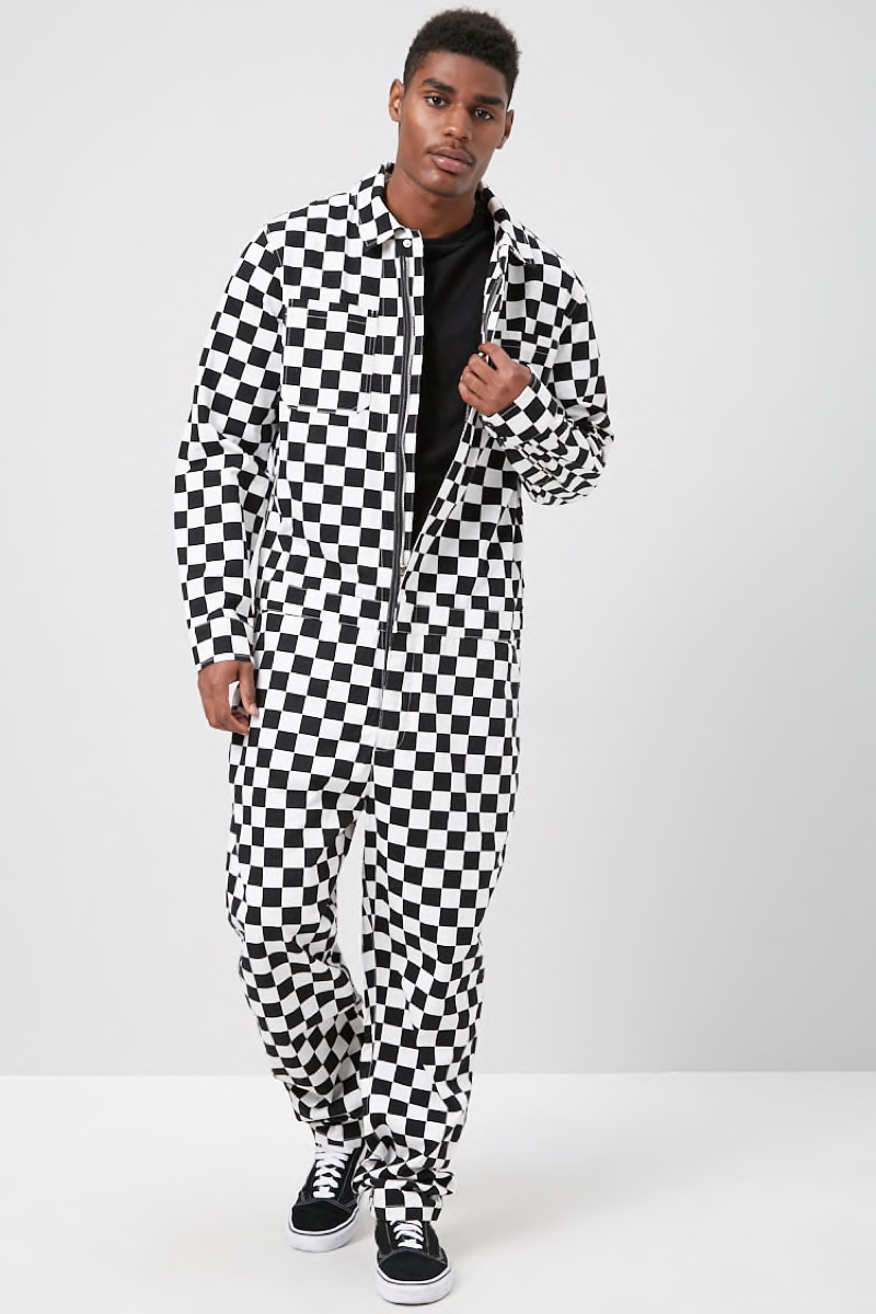 Forever 21 Checkered Print Jumpsuit $37.99