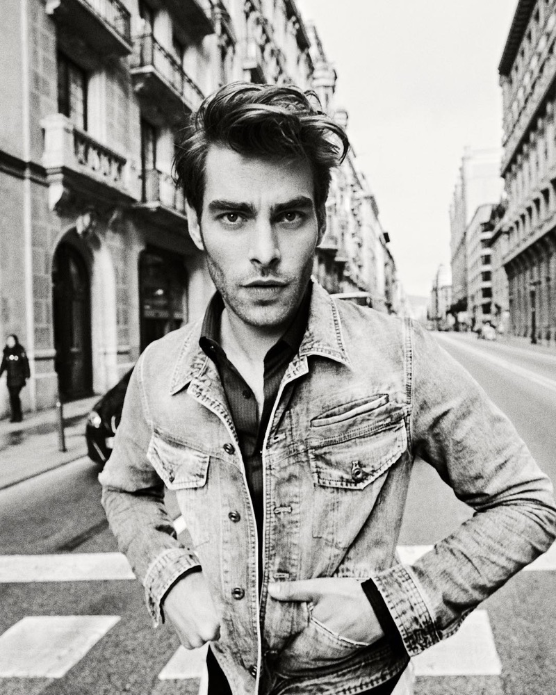 Jon Kortajarena stars in G-Star Raw's spring-summer 2019 campaign.