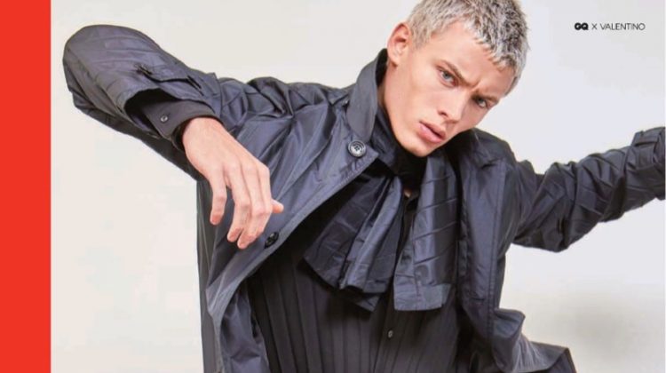 Step Up: João Knorr & Hang Yu Model Valentino for GQ China