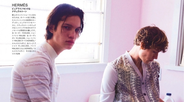 Lust for Life: Noah Bunink & Rihards Galigins for GQ Japan Lust for Life: Noah Bunink & Rihards Galigins for GQ Japan