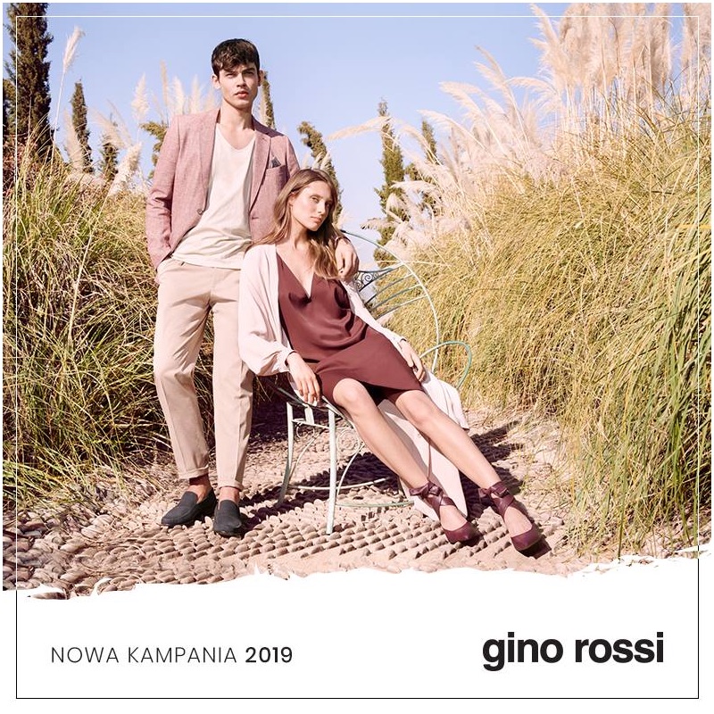 Magda Wunsche and Aga Samsel photograph Bart Taylor and Jo Kruk for Gino Rossi's spring-summer 2019 campaign.