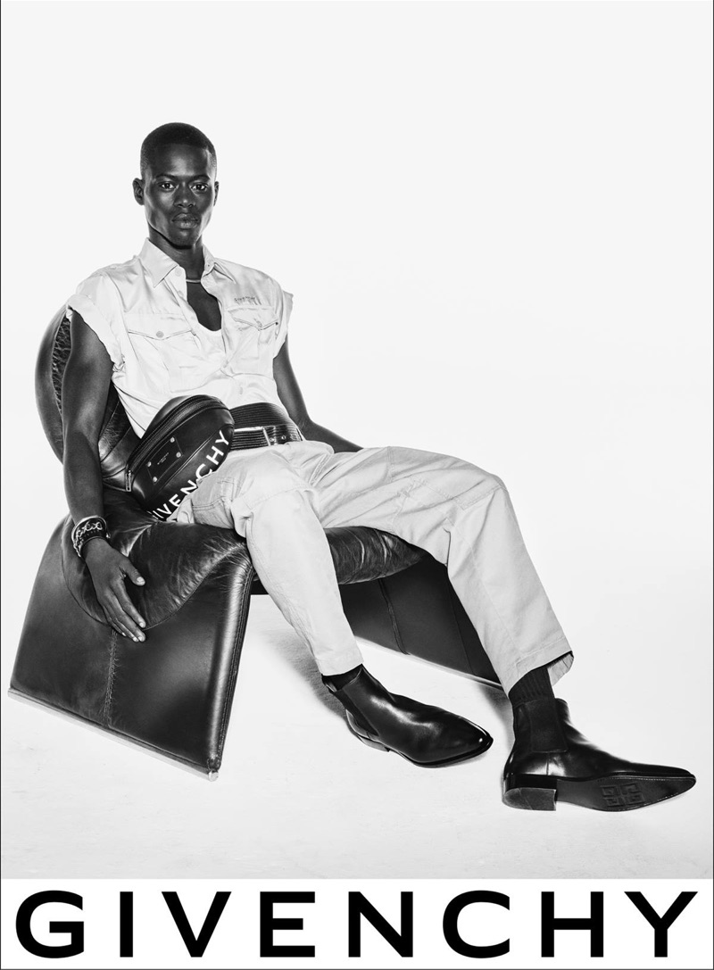 Alpha Dia fronts Givenchy's spring-summer 2019 campaign.