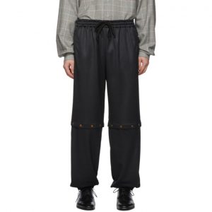 Gucci Black Convertible Snap Track Pants Gucci Black Convertible Snap Track Pants
