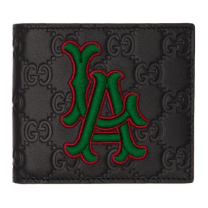 Gucci Black LA Angels Edition GG Wallet Gucci Black LA Angels Edition GG Wallet