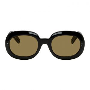Gucci Black Oval Rectangular Sunglasses Gucci Black Oval Rectangular Sunglasses