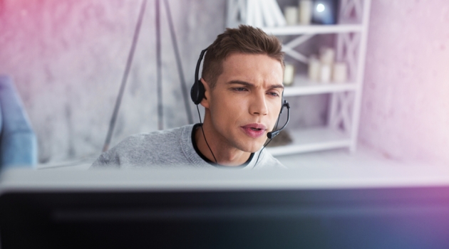 5 Most Manly Online Slots of All Time Guy Playing Computer Games