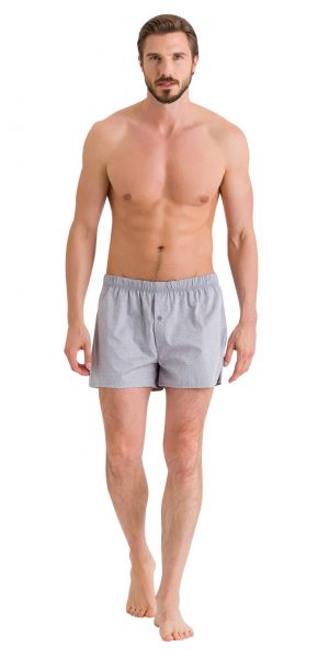 HANRO Fancy Woven Boxer - Minimal Structure S - 74013 HANRO (74013) Fancy Woven Boxer - Minimal Structure S