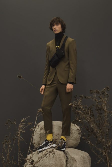 HUGO Fall Winter 2019 Mens Collection Lookbook 028