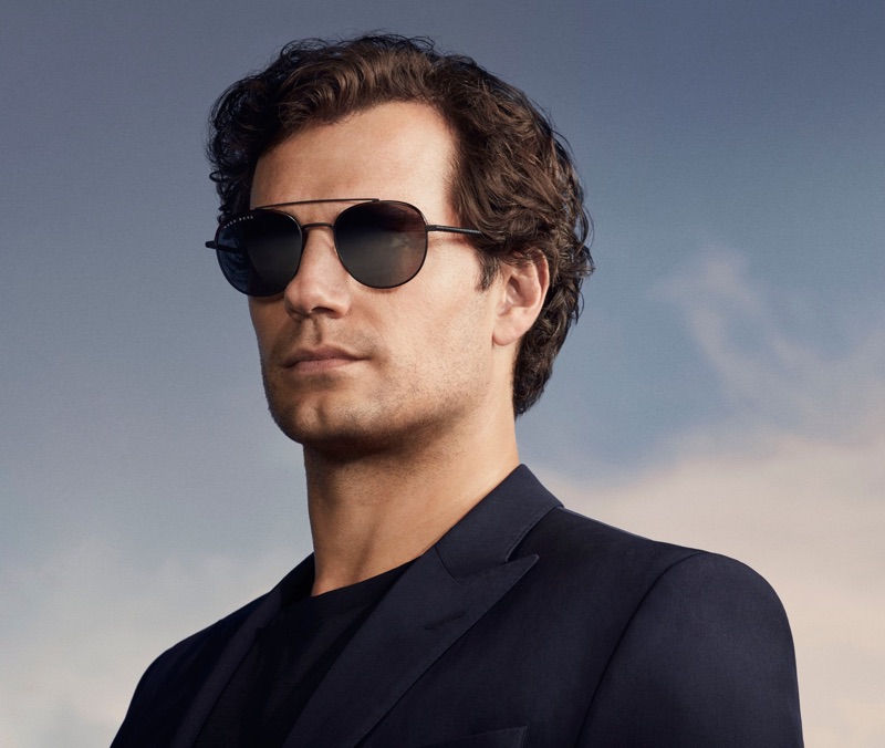 British actor Henry Cavill appears in BOSS' spring-summer 2019 eyewear campaign.